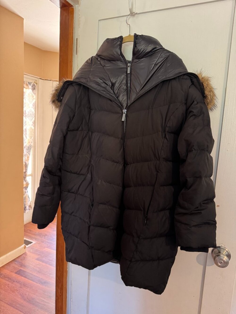 Michael Kors Women's long black winter coat